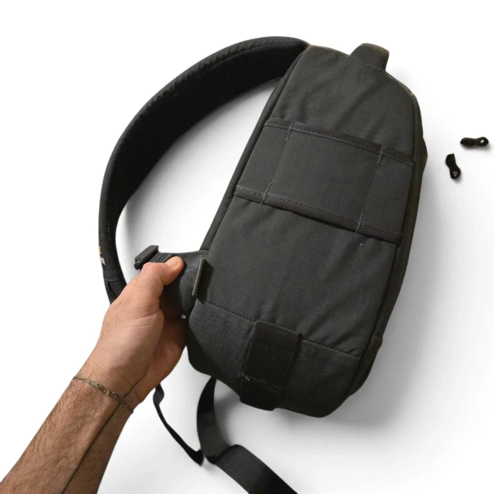 Mountainsmith Descent Camera Sling Bag OS Unisex Black Yellow Padded Strap Tech
